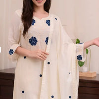 Kurta With Dupatta And Bottomwear